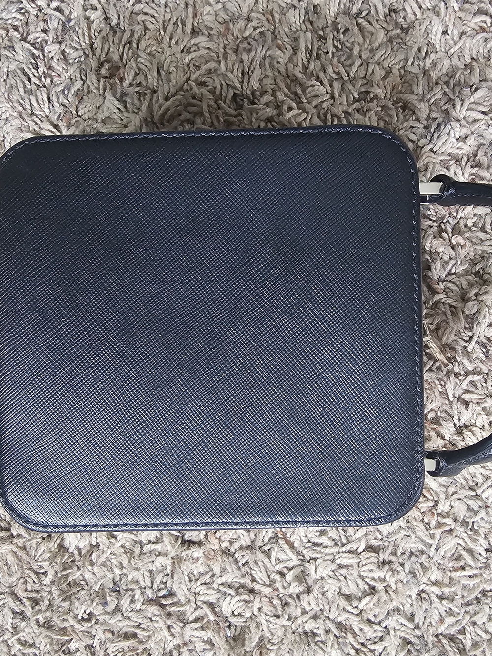 kate spade Black & White Leopard Cat-Accent Mini Crossbody - Picture 3 of 5